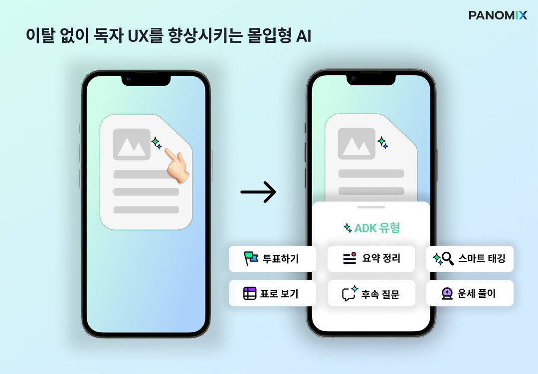 파노믹스, 기사 속 몰입형 AI 경험...